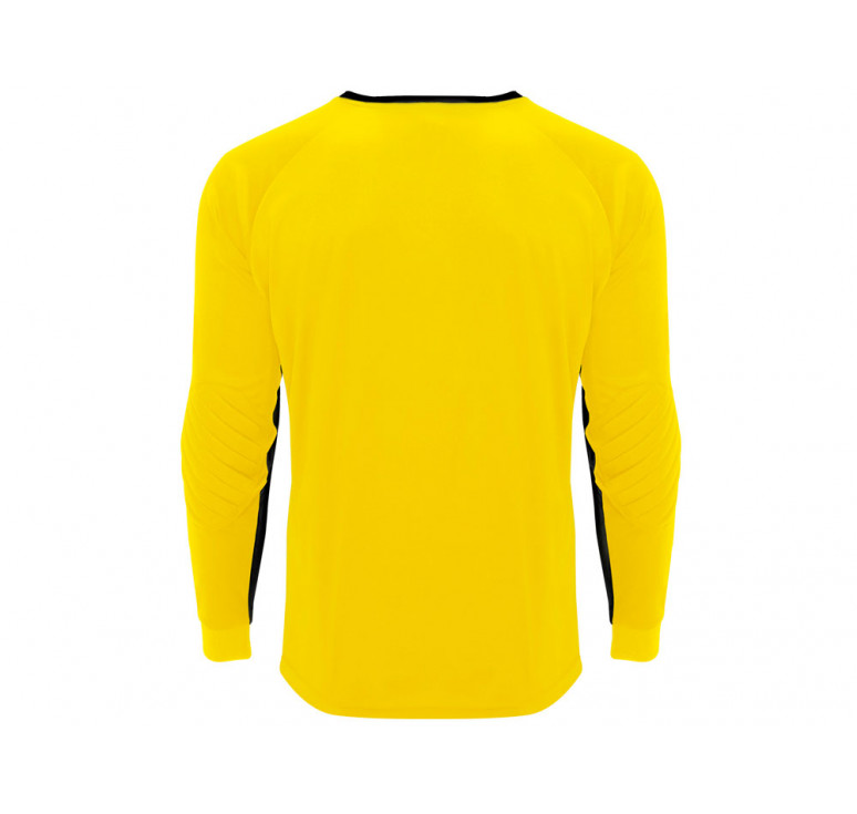 Футболка Porto  мужская с длинным рукавом, желтый/черный