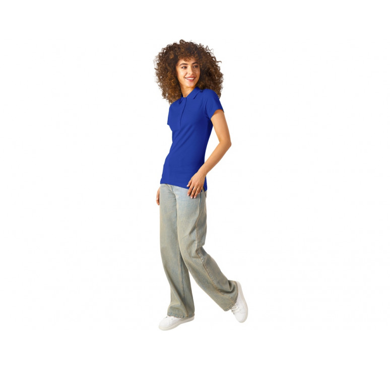 Рубашка поло First 2.0 женская, классический синий