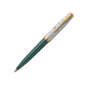 Шариковая ручка Parker 51 Premium Forest Green GT стержень: M, цвет чернил: black, в подарочной упаковке.