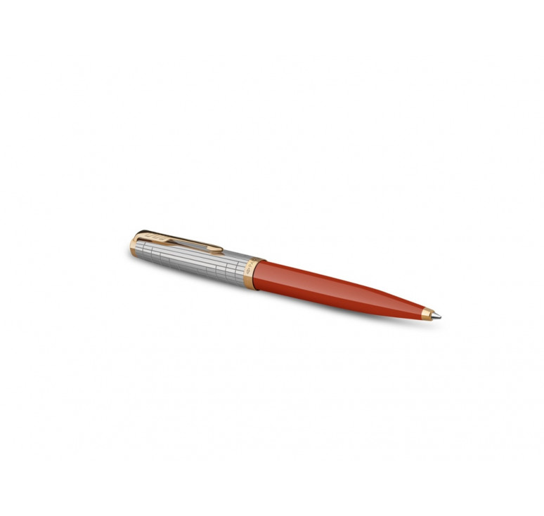 Шариковая ручка Parker 51 Premium Red GT стержень: M, цвет чернил: black, в подарочной упаковке
