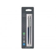Набор из 2х ручек в подарочной коробке: Parker Jotter Essential, Royal Blue CT и Parker Jotter Essential, St. Steel СT