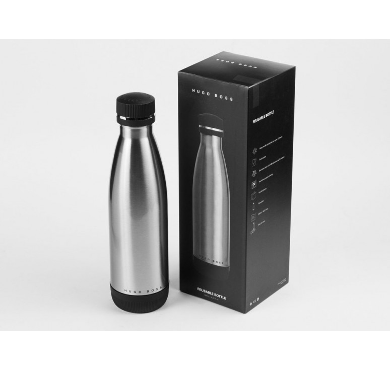 Термобутылка с вакуумной изоляцией Matrix  Silver,  Hugo Boss (Р)
