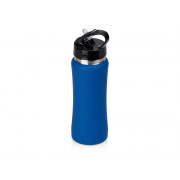 Бутылка для воды Bottle C1, сталь, soft touch, 600 мл, синий