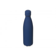 Вакуумная термобутылка Vacuum bottle C1, soft touch, 500 мл, темно-синий