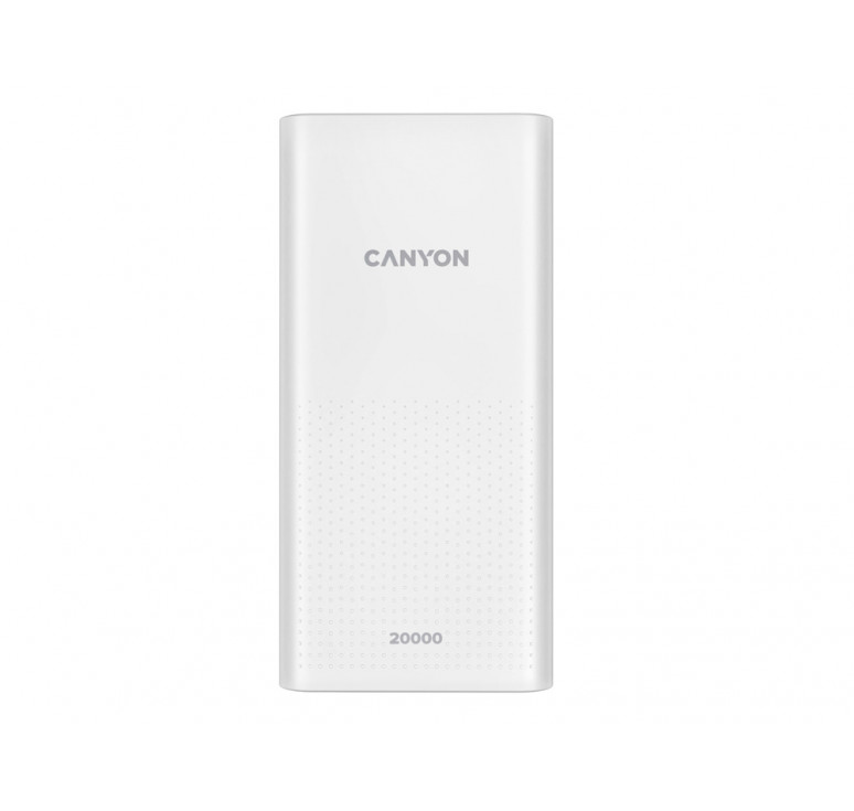 Портативный аккумулятор Canyon PB-2001 (CNE-CPB2001W), белый