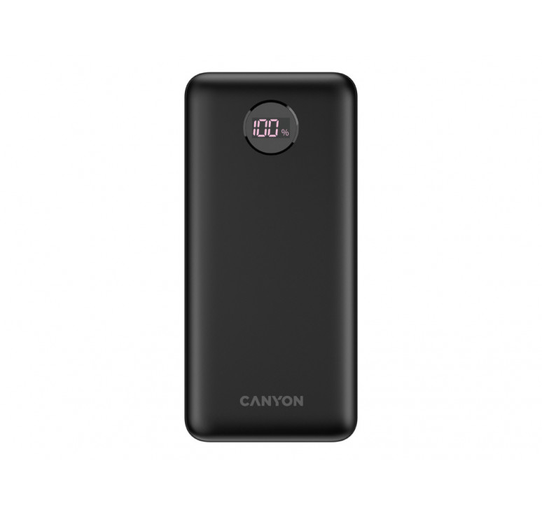 Портативный аккумулятор Canyon PB-2002 (CNE-CPB2002B), черный