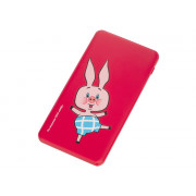 Внешний аккумулятор Винни-Пух, 5000 mAh, красный