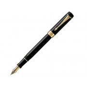Перьевая ручка Parker Duofold Classic Centennial, Black GT, перо: F