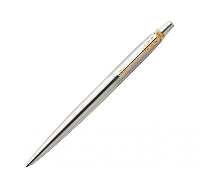 Ручка гелевая Parker Jotter Core K694 Stainless Steel GT Mblack