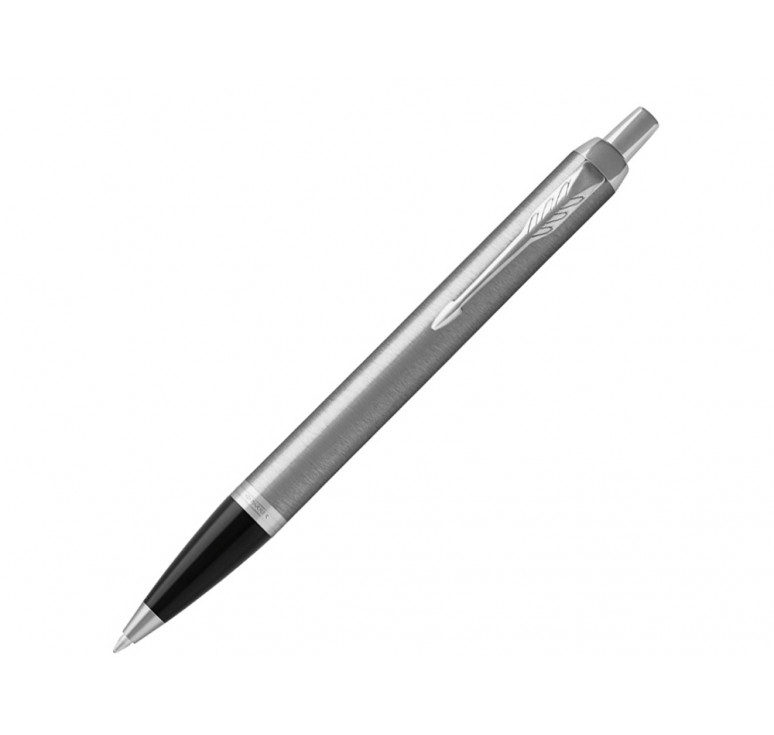 Шариковая ручка Parker IM Stainless Steel CT, стержень: M, цвет чернил: blue, в подарочной упаковке.