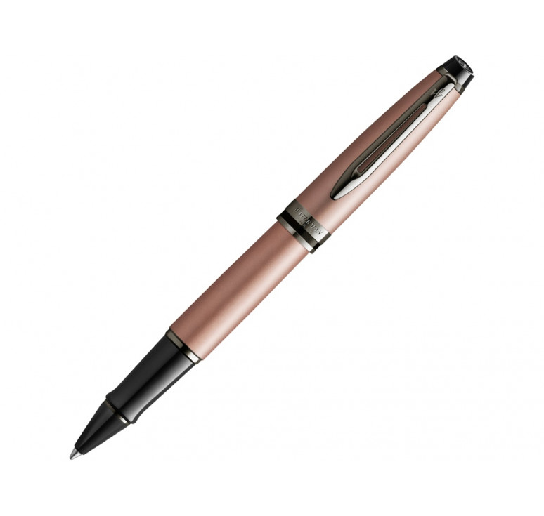 Ручка-роллер Waterman Expert Rose Gold F BLK в подарочной упаковке