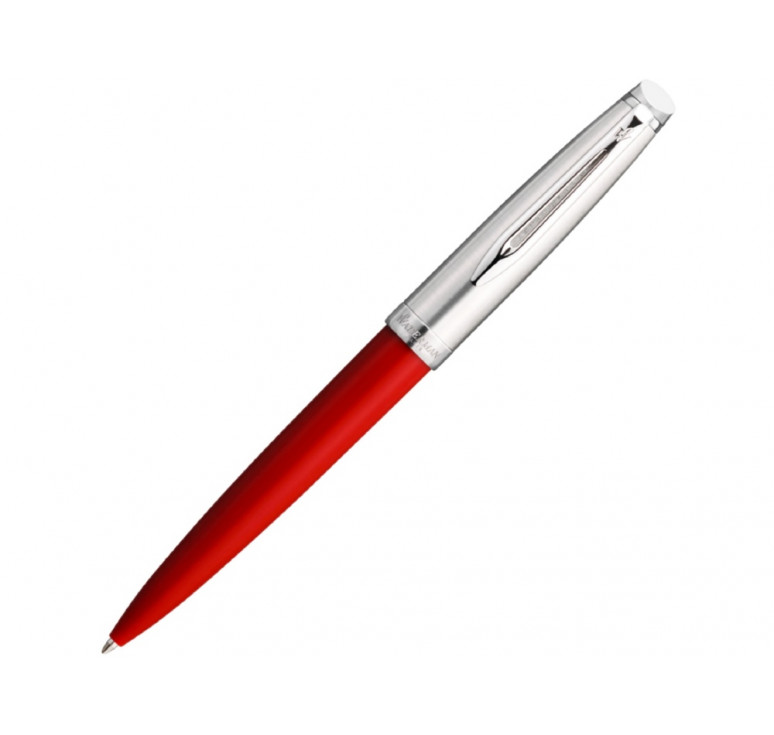 Шариковая ручка Waterman Embleme, цвет: RED CT, стержень: Mblue