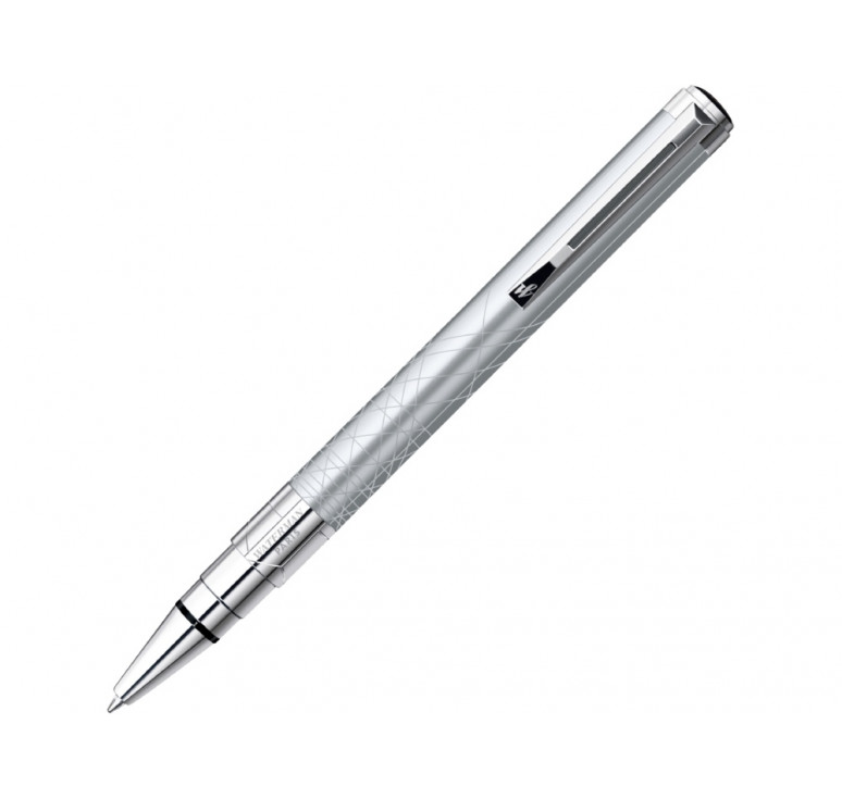Шариковая ручка Waterman Perspective, цвет: Silver CT, стержень Mbue