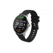 Умные часы HIPER IoT Watch GT, черный/ голубой