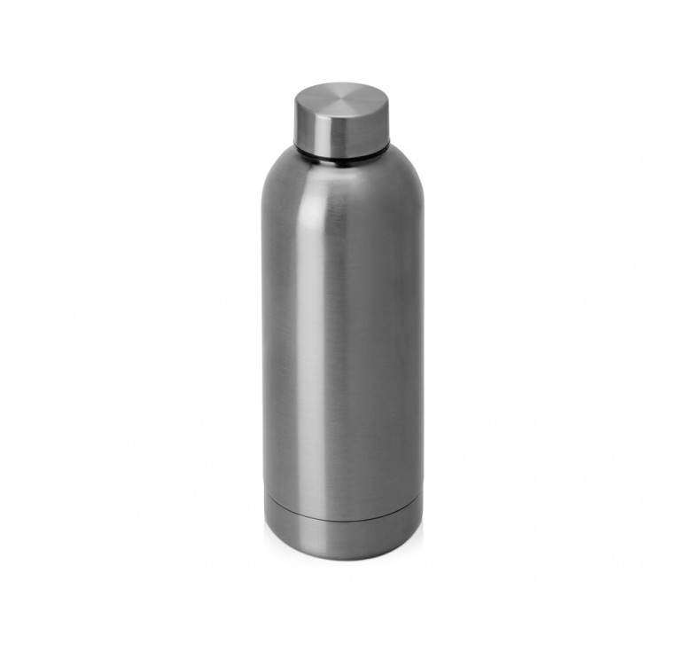 Вакуумная термобутылка Cask Waterline, 500 мл, серебристый глянцевый (P)