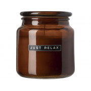 Ароматизированная свеча Wellmark Let's Get Cozy 650 г с ароматом кедрового дерева - Amber heather