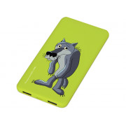 Внешний аккумулятор Жил-был Пес, 5000 mAh, зеленое яблоко