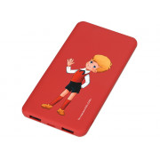 Внешний аккумулятор Карлсон, 5000 mAh, красный