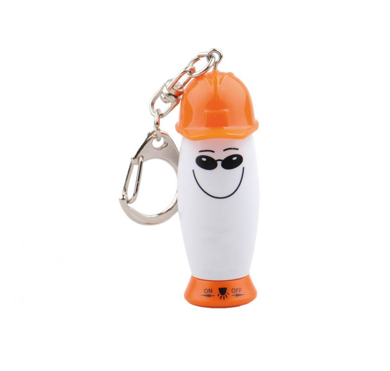 Брелок-фонарик с ручкой "Builder"