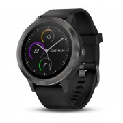 vivoactive 3 черные с черным ремешком