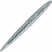 Шариковая ручка Waterman Carene Essential Silver ST. Детали дизайна: палладиевое покрытие.