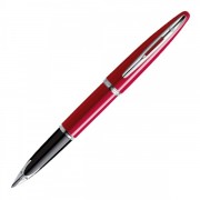Перьевая ручка Waterman Carene Glossy Red  ST. Перо - золото 18К, детали дизайна: палладий