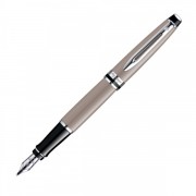 Перьевая ручка Waterman Expert Taupe CT. Перо - нерж. сталь, детали дизайна:палладиевое покрытие