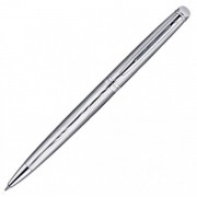 Шариковая ручка Waterman Hemisphere Deluxe Metal CT. Детали дизайна: палладиевое покрытие