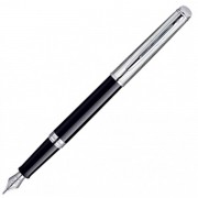 Перьевая ручка Waterman Hemisphere Deluxe Black CT. Перо - нержавеющая сталь