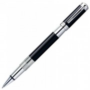 Роллерная ручка Waterman Elegance Black ST. Детали дизайна: Посеребренные детали дизайна, гравировка