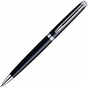 Шариковая ручка Waterman Hemisphere Essential Black CT. Корпус и колпачок - лаковые