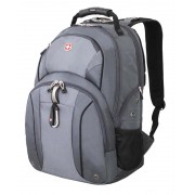 Рюкзак WENGER,15” серый/серебристый, полиэстер 900D/М2 добби, 34x16x48 см, 26 л
