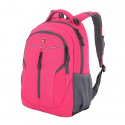 Рюкзак WENGER, розовый/серый, полиэстер 600D/420D, 32x15x45 см, 22 л
