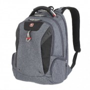 Рюкзак WENGER 15'' «SCANSMART», cерый, ткань Grey Heather/ полиэстер 600D PU , 32х24х46 см, 35 л