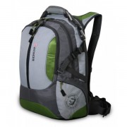 Рюкзак WENGER, 15", зелёный/серый, полиэстер 1200D, 36х17х50 см, 30 л
