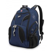 Рюкзак WENGER, 15”,синий/черный, полиэстер 900D/М2 добби, 34x17x47 см, 26 л