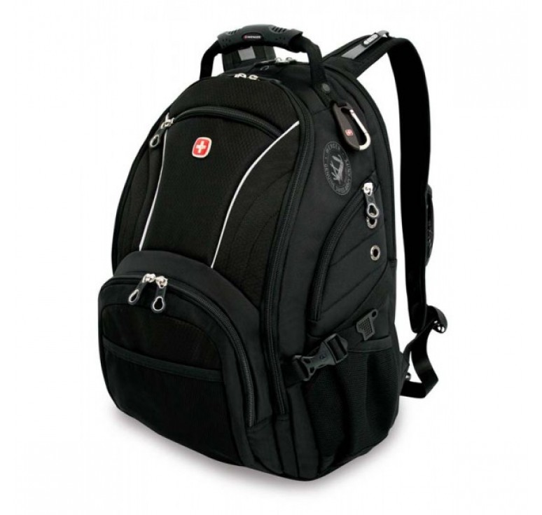 Рюкзак WENGER, 15”,чёрный, полиэстер 900D/М2 добби, 36x19x47 см, 32 л