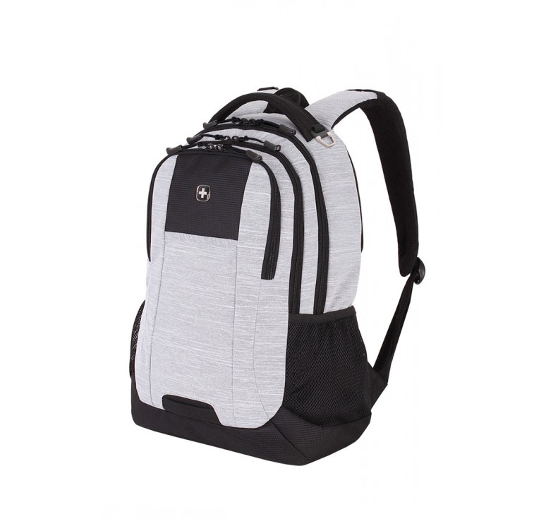 Рюкзак WENGER 18'', светло-серый, ткань Grey Heather/М2 добби, 34,3x17,8x47 см, 26 л