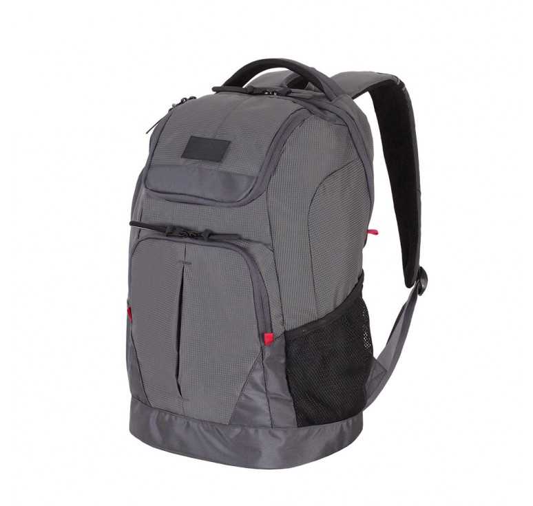 Рюкзак WENGER 19'', серый, полиэстер 900D/рипстоп, 31x19x48см, 28л