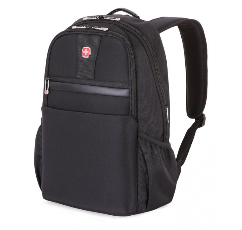 Рюкзак WENGER 15'', черный, полиэстер 1680D, 32х15х43 см, 21 л