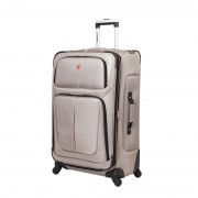 Чемодан WENGER SION, светло-серый, полиэстер 750x750D добби, 46x29x80 см, 90 л