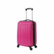 Чемодан WENGER USTER, розовый, АБС-пластик, 34x22x55 см, 37 л
