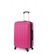 Чемодан SWISSGEAR USTER, розовый, АБС-пластик, 41x26x58 см, 62 л