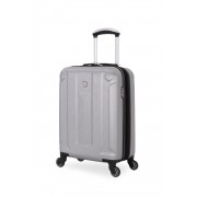 Чемодан WENGER ZURICH III, серебристый, АБС-пластик, 35,5x23x48 см, 34 л
