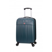 Чемодан WENGER EMME, темно-зеленый, АБС-пластик, 47x35x22,5 см, 39 л