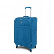 Чемодан WENGER "NEO LITE Spinner", синий, полиэстер, 48х27x74 см, 96 л