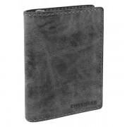 Портмоне WENGER Arizona, черный, воловья кожа, 11×3×16 см