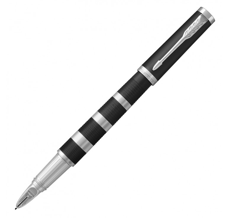Ручка 5-й пишущий узел Parker Ingenuity Black Rubber And Metal CT