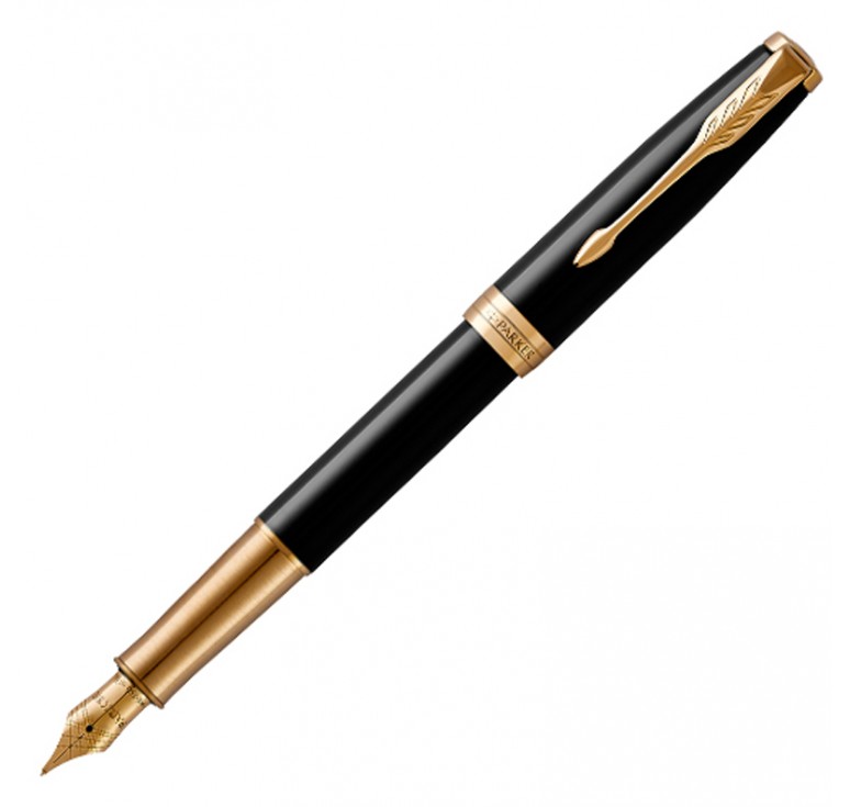 Ручка перьевая Parker ESSENTIAL Sonnet Laque Black GT