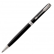 Тонкая шариковая ручка Parker ESSENTIAL Sonnet Laque Black CT